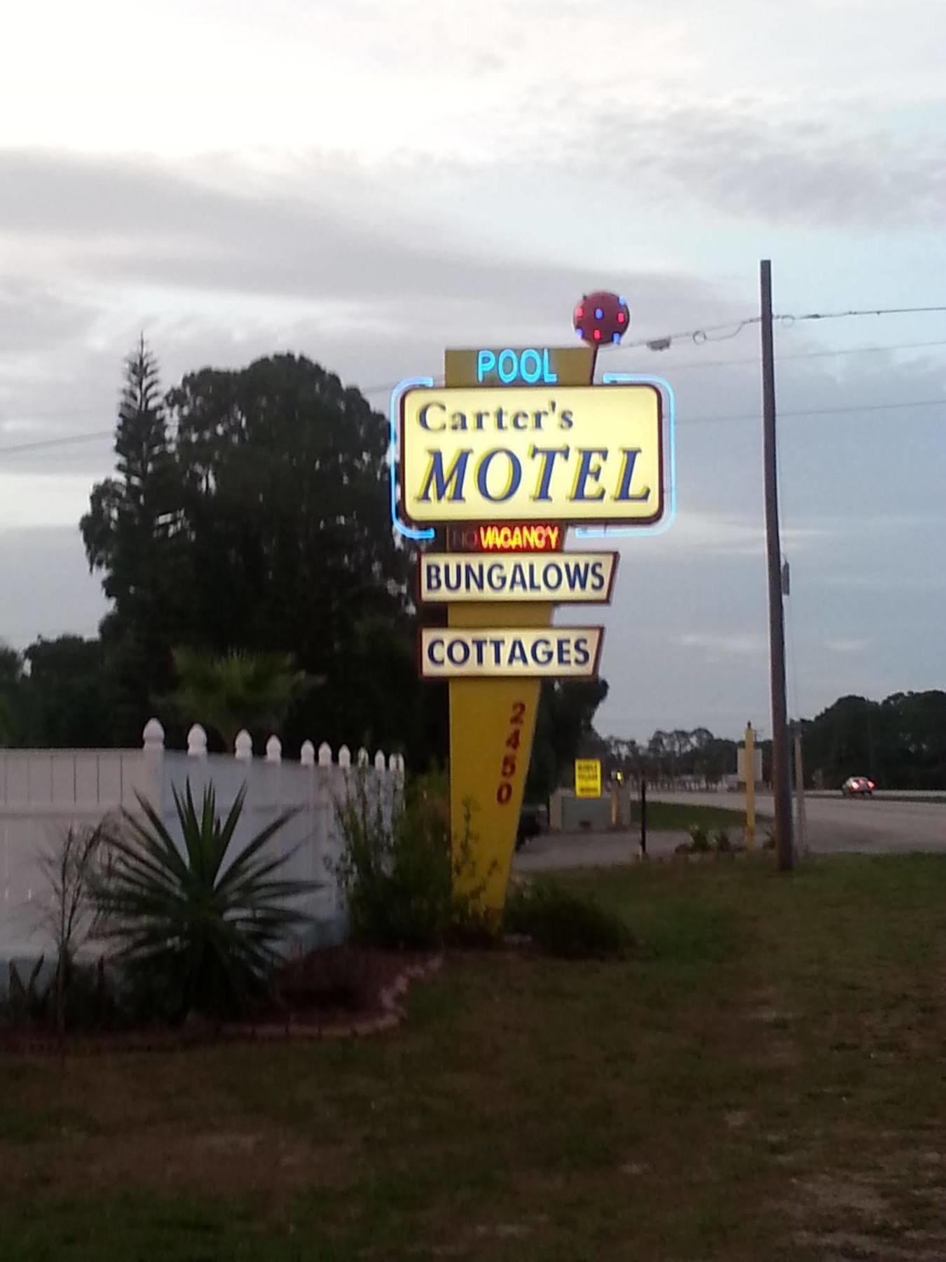 Carters Motel And Mobile Home Village 에지워터 외부 사진